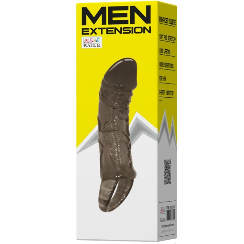 BAILE - PENISVERLENGINGSSCHOENEN MET BAND VOOR TESTIKELEN 11,5 CM