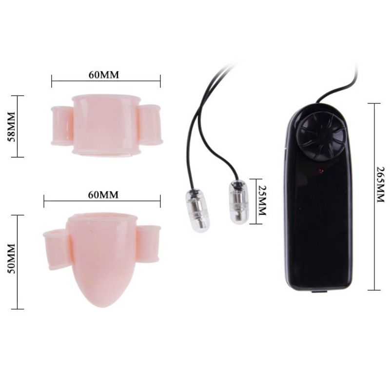 DANCE - ALFRED VIBRERENDE PENIS SLEEVES MET AFSTANDSBEDIENING