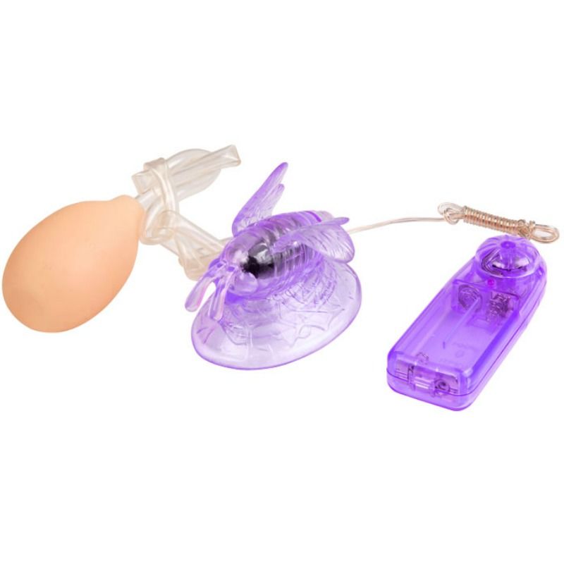DANS - VIBRERENDE VLINDER CLITORALE STIMULATIE LILAC