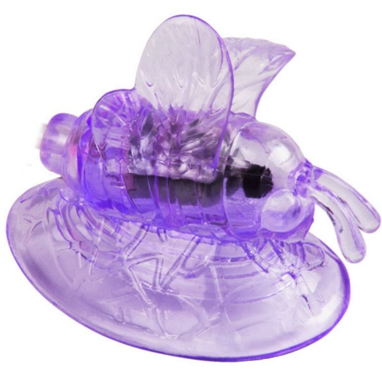 DANS - VIBRERENDE VLINDER CLITORALE STIMULATIE LILAC