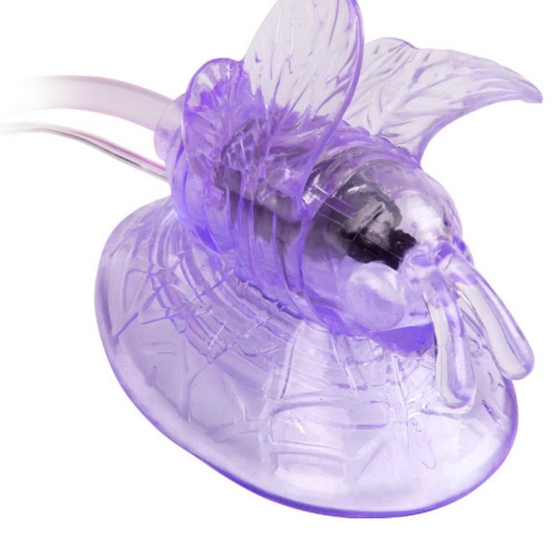 DANS - VIBRERENDE VLINDER CLITORALE STIMULATIE LILAC