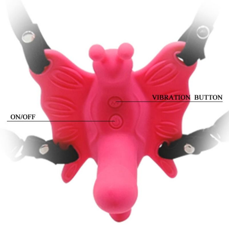 DANS - ULTRA PASSIONEEL VLINDER VIBRATOR HARNAS