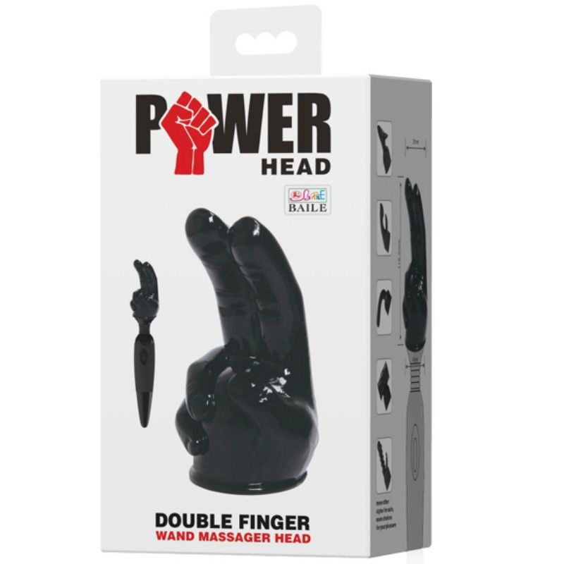 DANS - POWERKOP - VERWISSELBARE MASSAGEKOP - HANDONTWERP