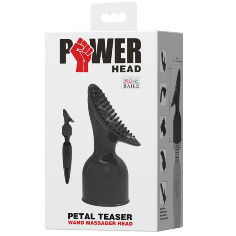 DANCE - POWER HEAD VERWISSELBARE KOP VOOR CLITORALE STIMULATIE MASSAGER