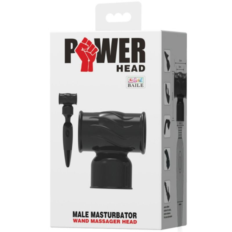 DANCE - POWER HEAD VERWISSELBARE KOP VOOR MANNELIJKE MASSAGER