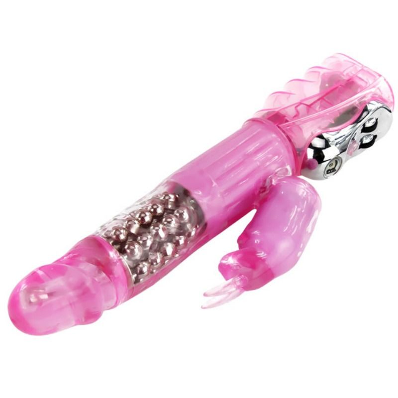 DANCE - VIBRATOR MET ROTATIE EN KONIJN MEERDERE SNELHEDEN EN MEERDERE ROTATIE
