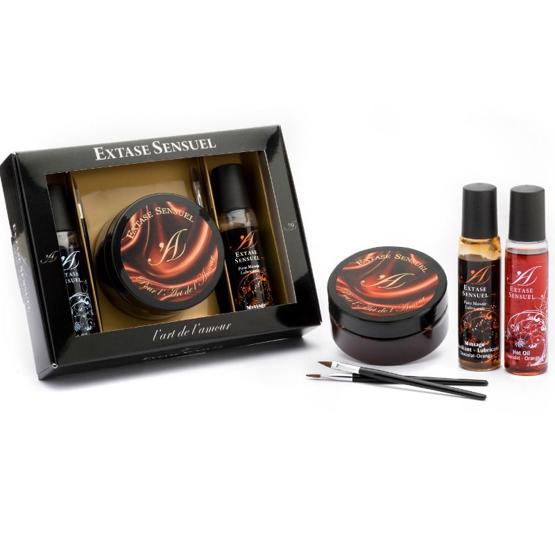 SENSUAL EXTASE - AFRODISIACUM CHOCOLADE KIST KIT