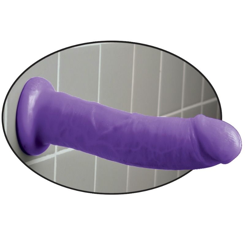 DILLIO - DILDO MET ZUIGNAP 20,32 CM LILAC