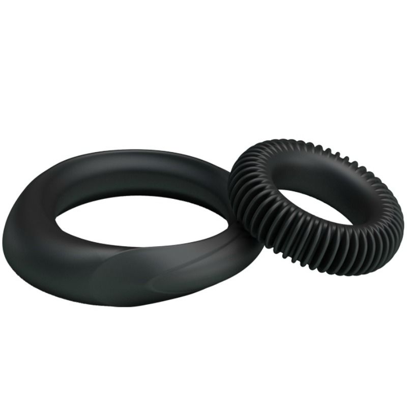 DANCE - KIT 2 SILICONEN RINGEN RING MANHOOD