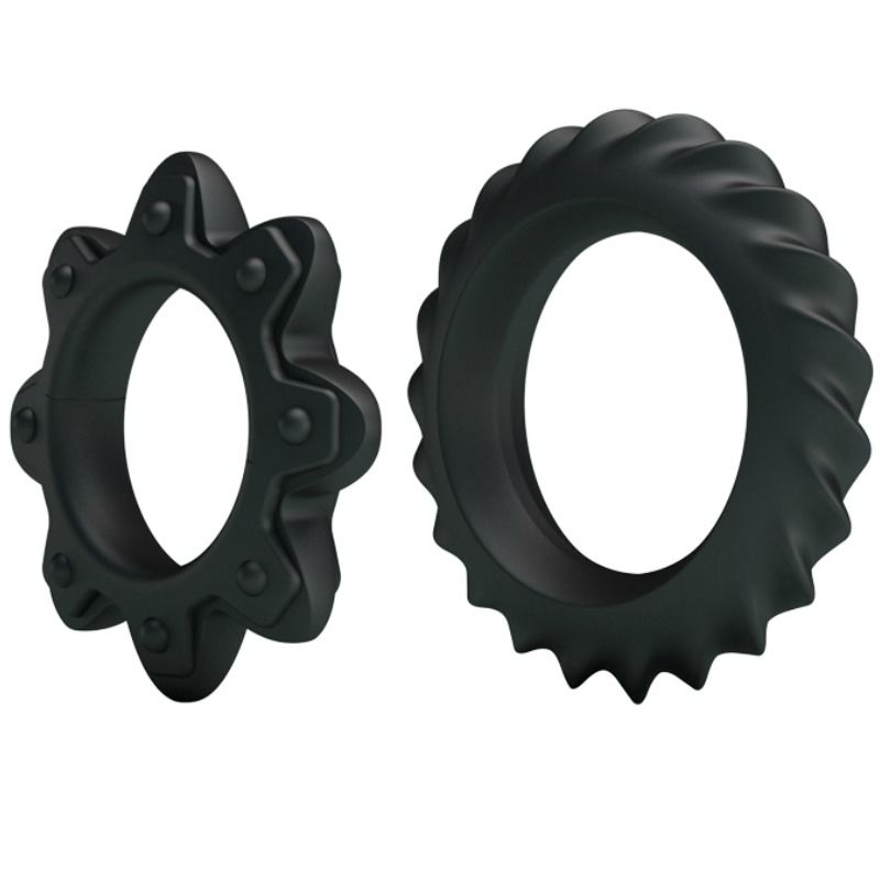 DANCE - KIT 2 SILICONEN RINGEN BLOEIEND