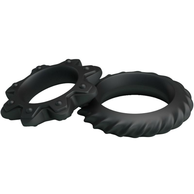 DANCE - KIT 2 SILICONEN RINGEN BLOEIEND