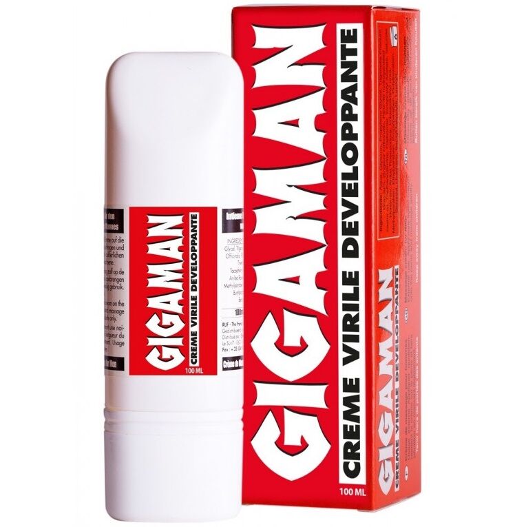 RUF - GIGAMAN CRÈME VOOR VERHOGING VAN DE VIRLITEIT