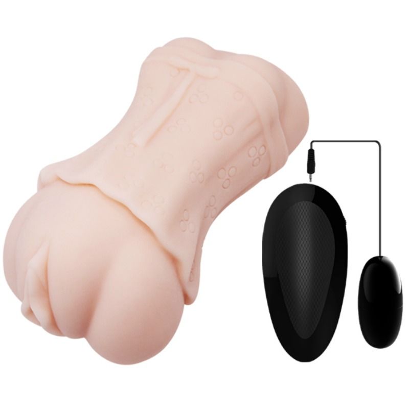 CRAZY BULL - WATER SKIN VAGINA MASTURBATOR MET VIBRERENDE KOGEL 2
