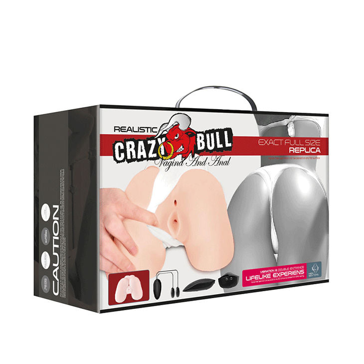 CRAZY BULL - REALISTISCHE VIBRERENDE VAGINA EN ANUS, POSITIE 5