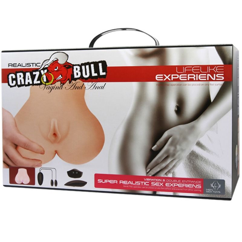 CRAZY BULL - REALISTISCHE VIBRERENDE VAGINA- EN ANUSPOSITIE 7