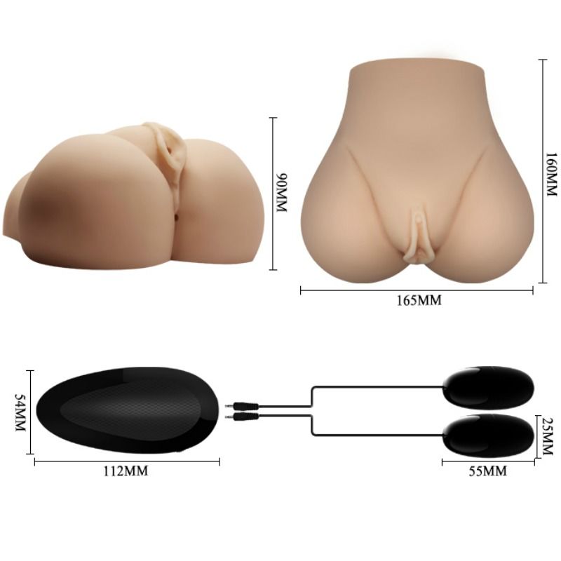 CRAZY BULL - REALISTISCHE VIBRERENDE VAGINA- EN ANUSPOSITIE 7