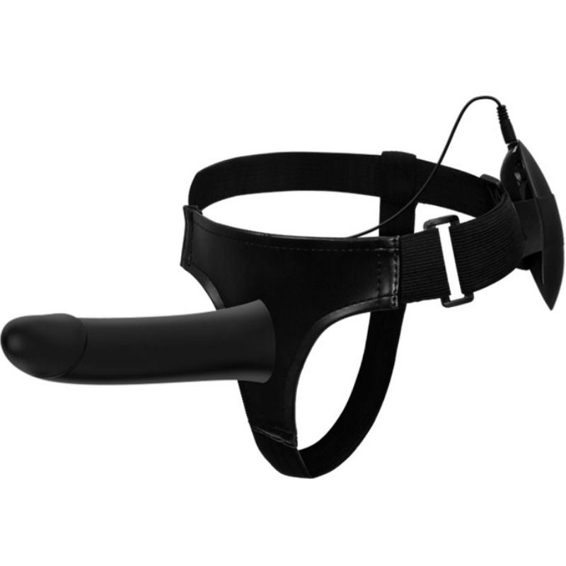PRETTY LOVE - VITO STRAP-ON MET HOLLE DILDO EN VIBRATIE 17,3 CM