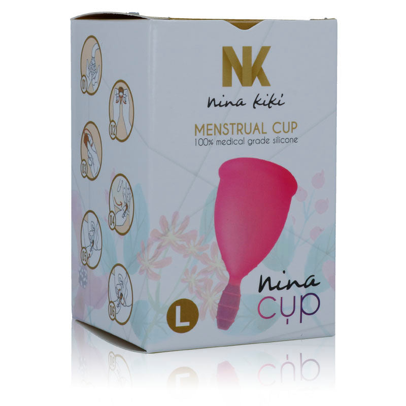 NINA KIKÍ - ROZE MENSTRUATIECUP - MAAT L