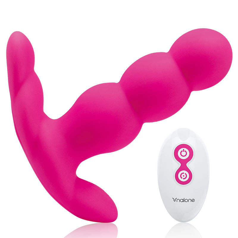 NALONE - PAREL ANALE VIBRATOR MET AFSTANDSBEDIENING, ZWART