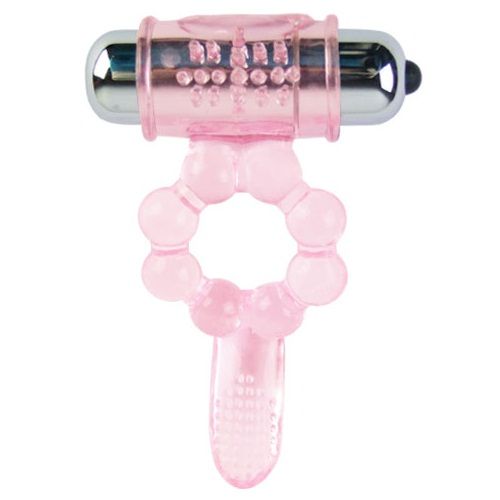 DANCE - SILICONEN RING 10 RITMES ROZE TRILLENDE TONG
