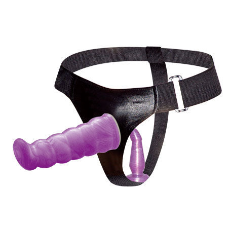 DANCE - VROUWELIJKE ANALE EN VAGINALE HARNAS LILAC G-SPOT 17 CM