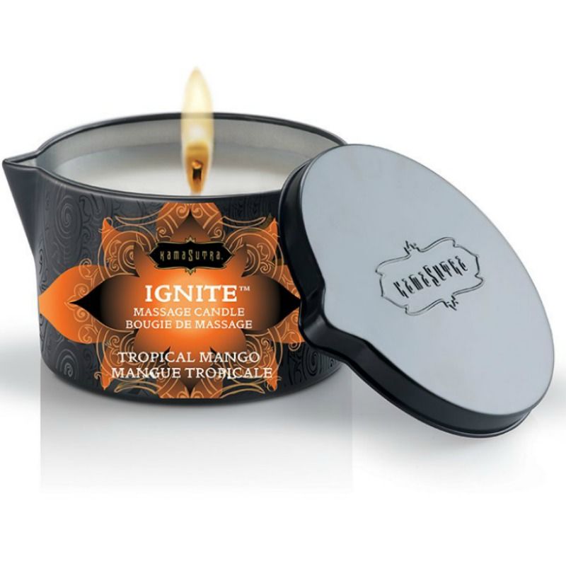 KAMASUTRA - MASSAGEKAARS MET TROPISCHE HANDVAT 170 GR