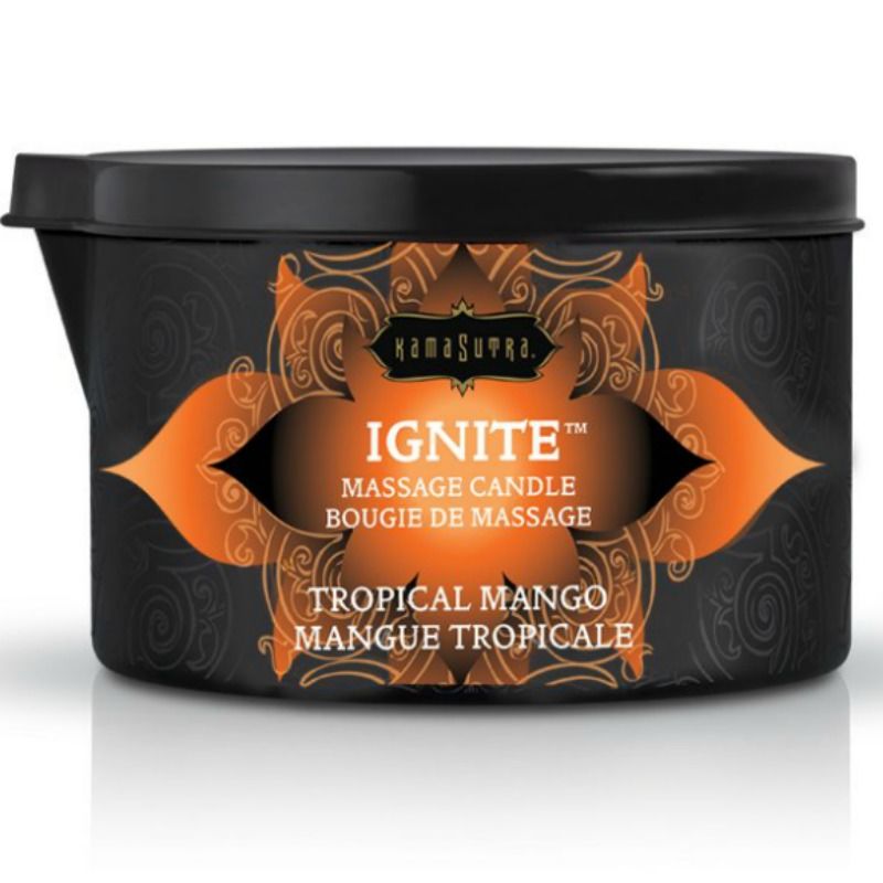 KAMASUTRA - MASSAGEKAARS MET TROPISCHE HANDVAT 170 GR