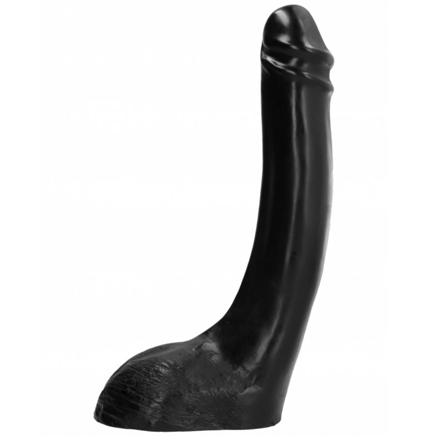 ALL BLACK - ZWARTE DILDO 29 CM FISTING