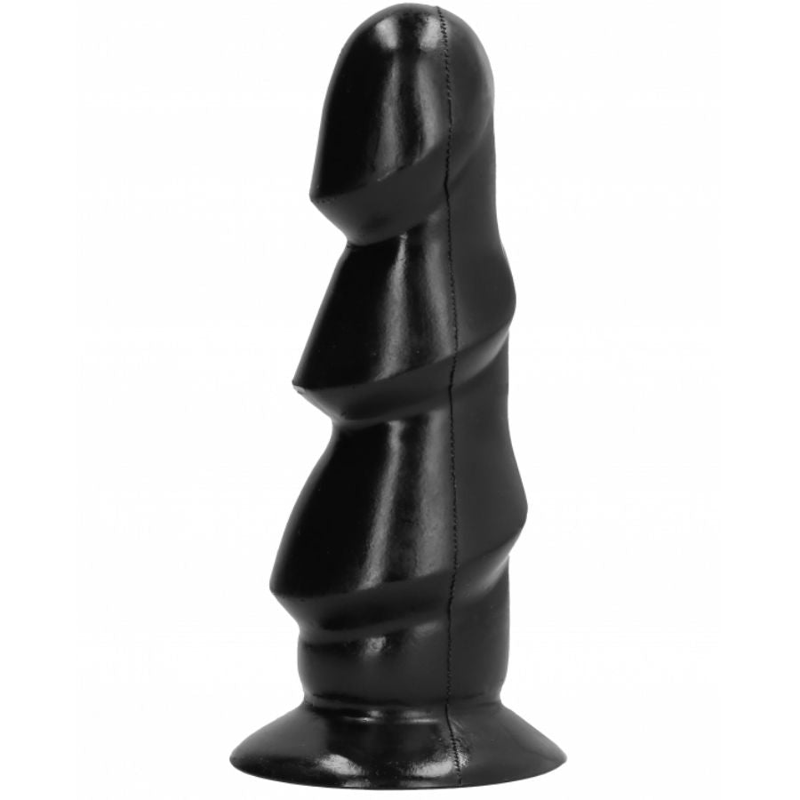 HELEMAAL ZWART - 17 CM DILDO