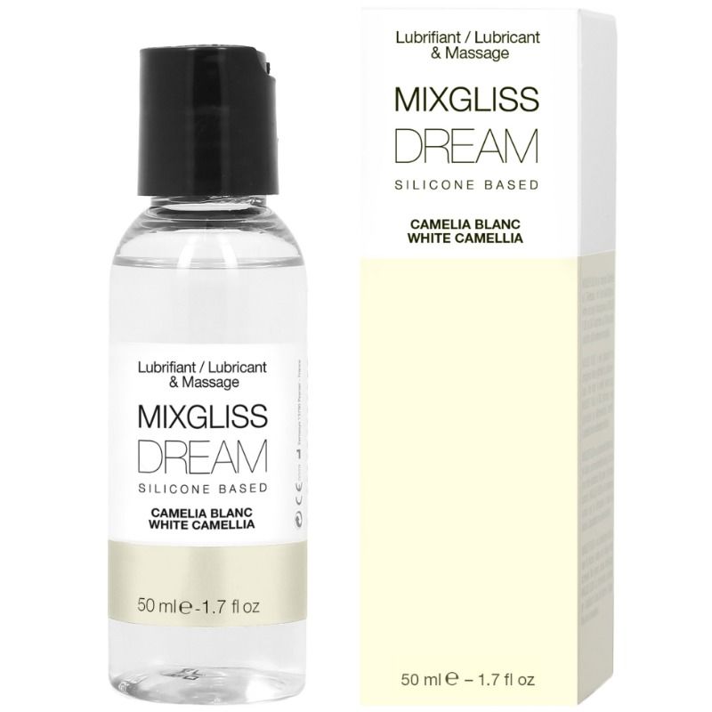 MIXGLISS - DREAM WHITE CAMELLIA SILICONEN GLIJMIDDEL 50 ML