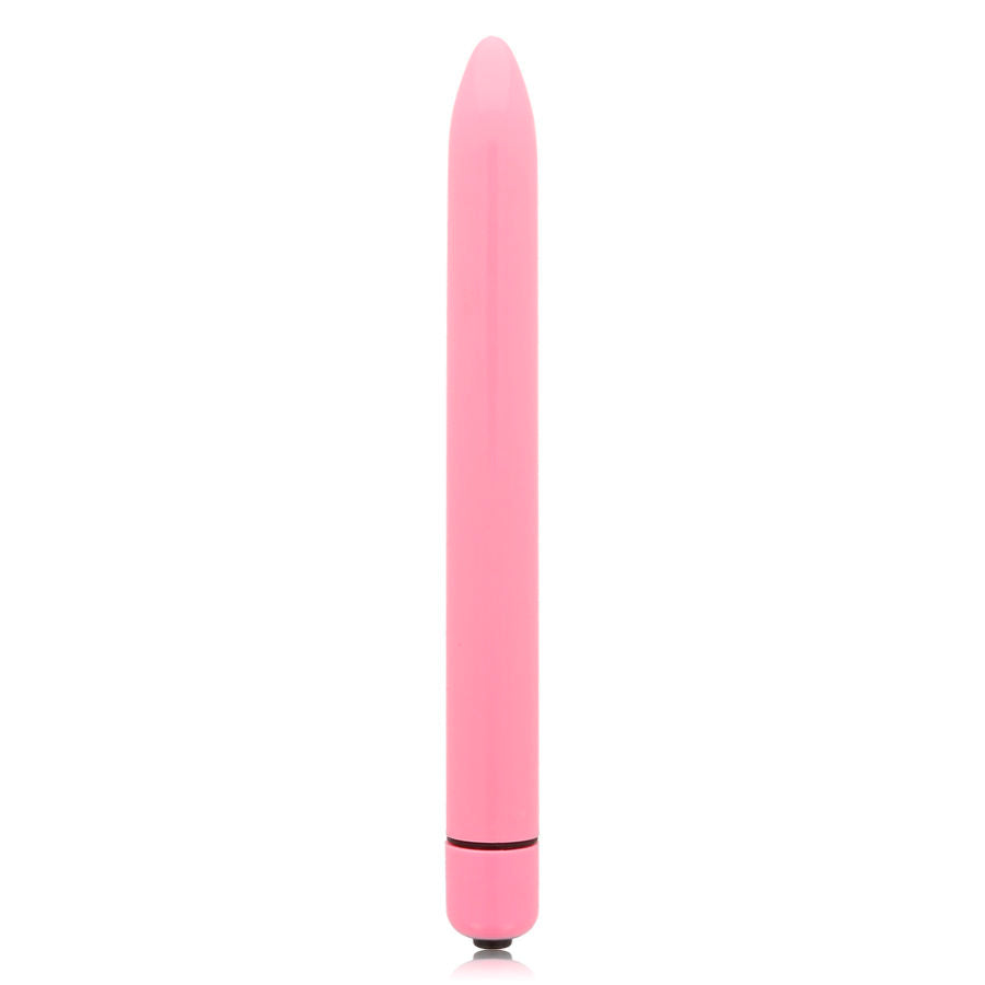 GLANZEND - SLANKE ROZE VIBRATOR