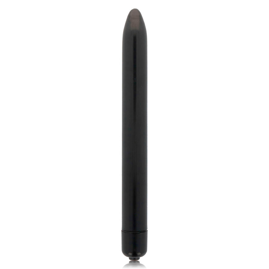 GLANZEND - SLANKE ZWARTE VIBRATOR