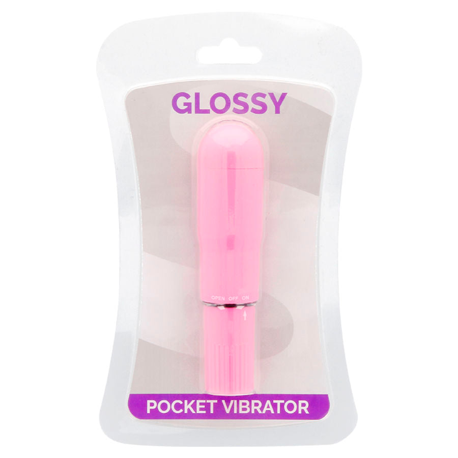 GLANZEND - INTENS ROZE VIBRATOR POCKET