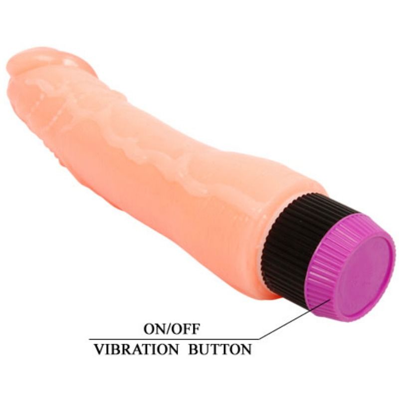 DANCE - NATUURLIJKE FLEXIBELE REALISTISCHE VIBRATOR 24 CM