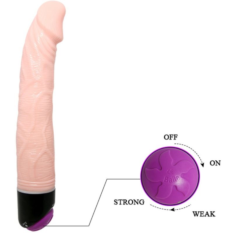 DANCE - ADOUR CLUB REALISTISCHE VIBRATOR 23 CM NATUURLIJK