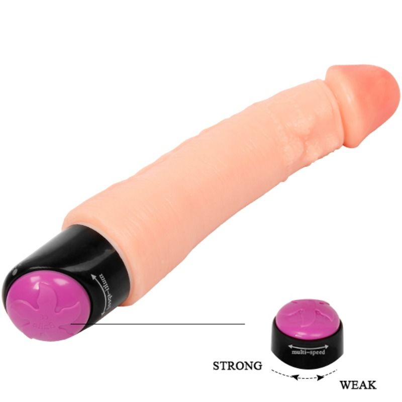 DANCE - FLEXIBELE REALISTISCHE VIBRATOR 25 CM