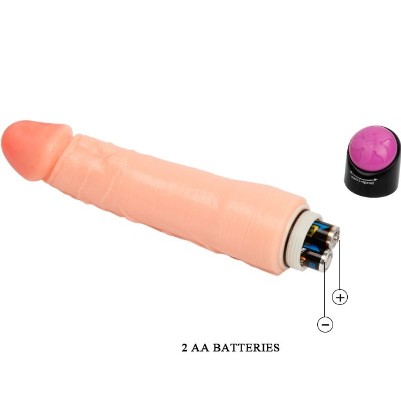 DANCE - FLEXIBELE REALISTISCHE VIBRATOR 25 CM