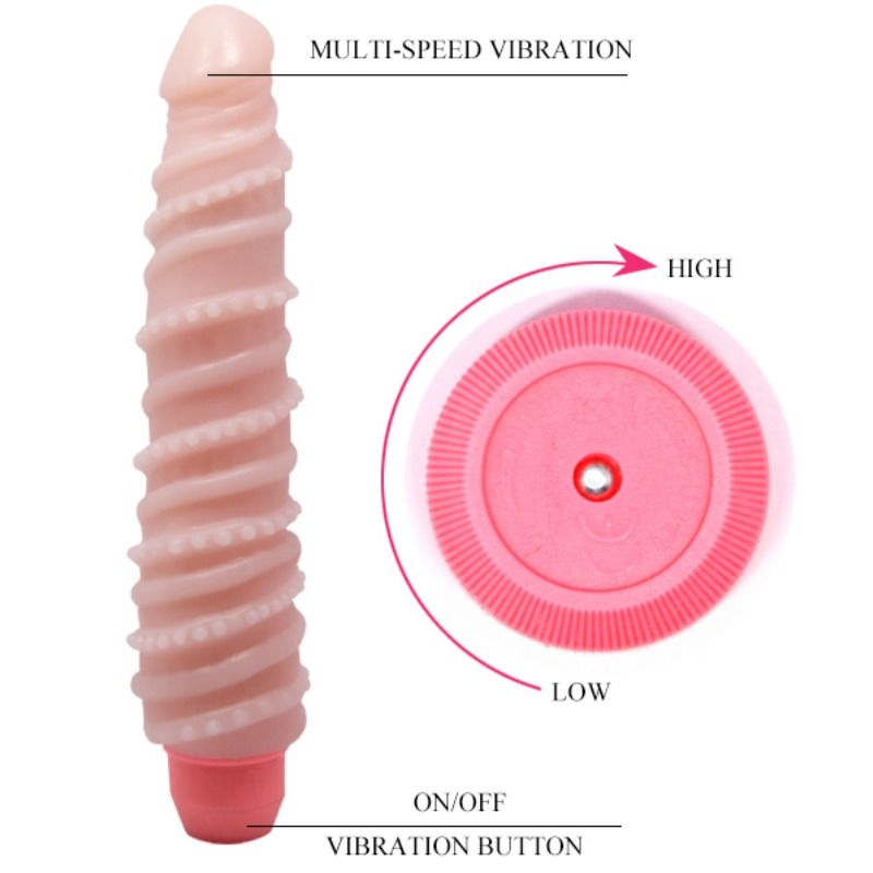 DANCE - FLEXI VIBE SENSUELE SPIRAALVIBRATOR 19,5 CM