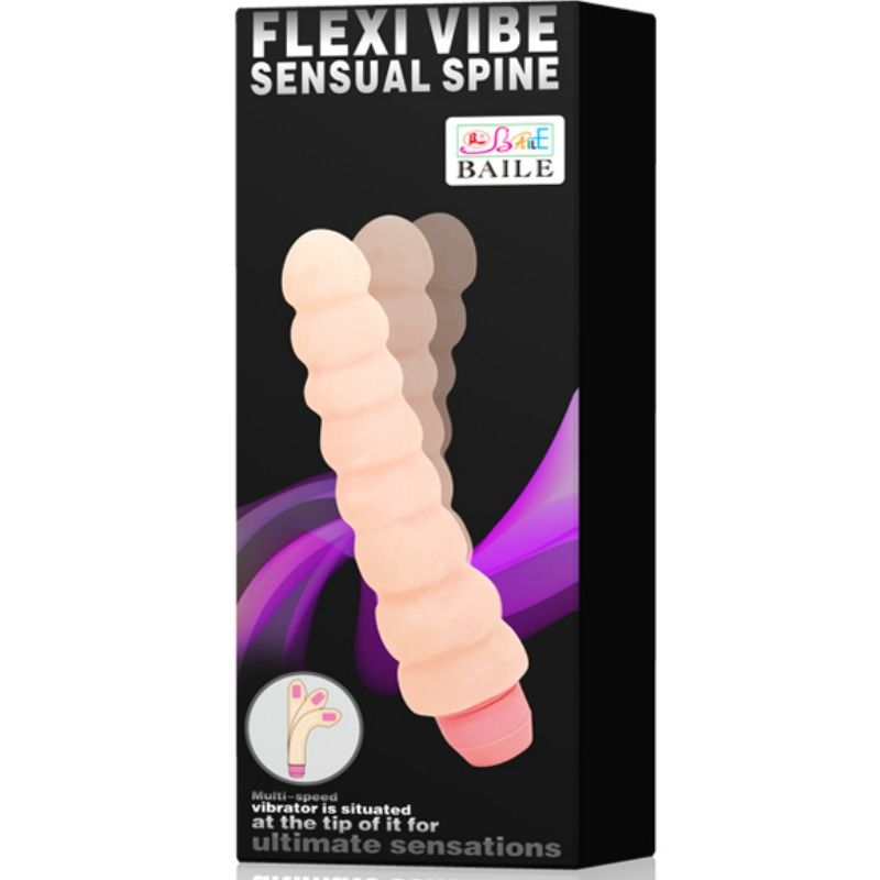 DANCE - FLEXI VIBE SENSUAL SPINE FLEXIBELE VIBRATOR 19 CM