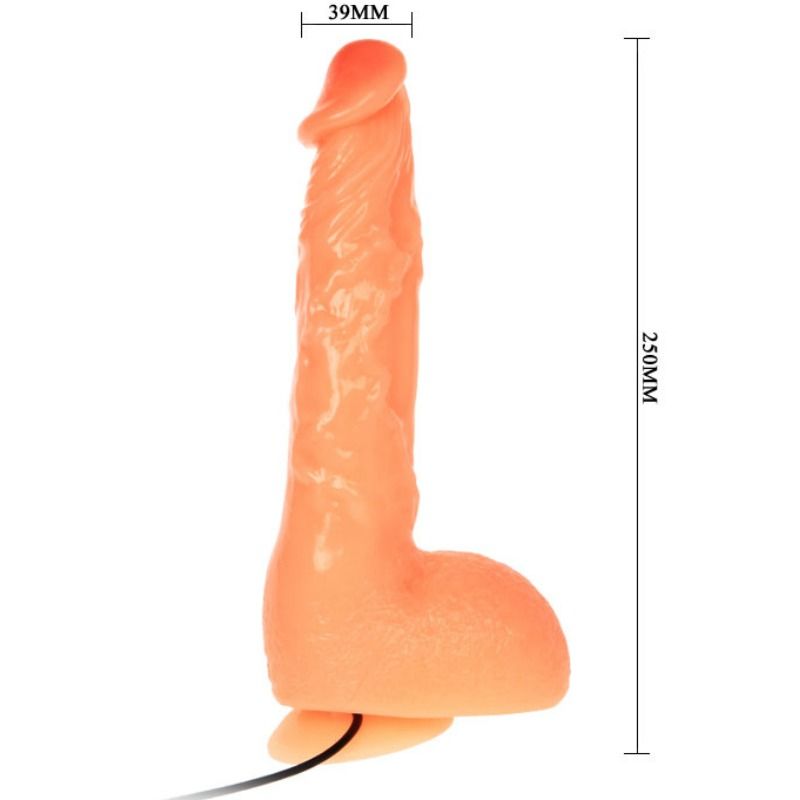 DANS - PENIS VIBRATIE DILDO MET REALISTISCHE VIBRATIE SENSATIE