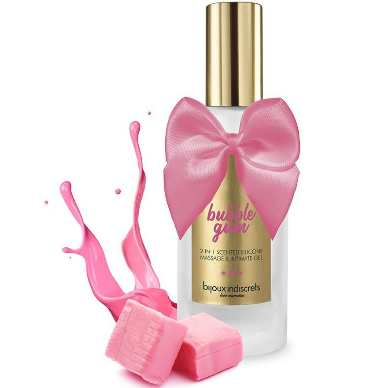 BIJOUX - BUBBLE GUM 2·IN·1 SCENTED MASSAGE & INTIMATE GEL 100 ML