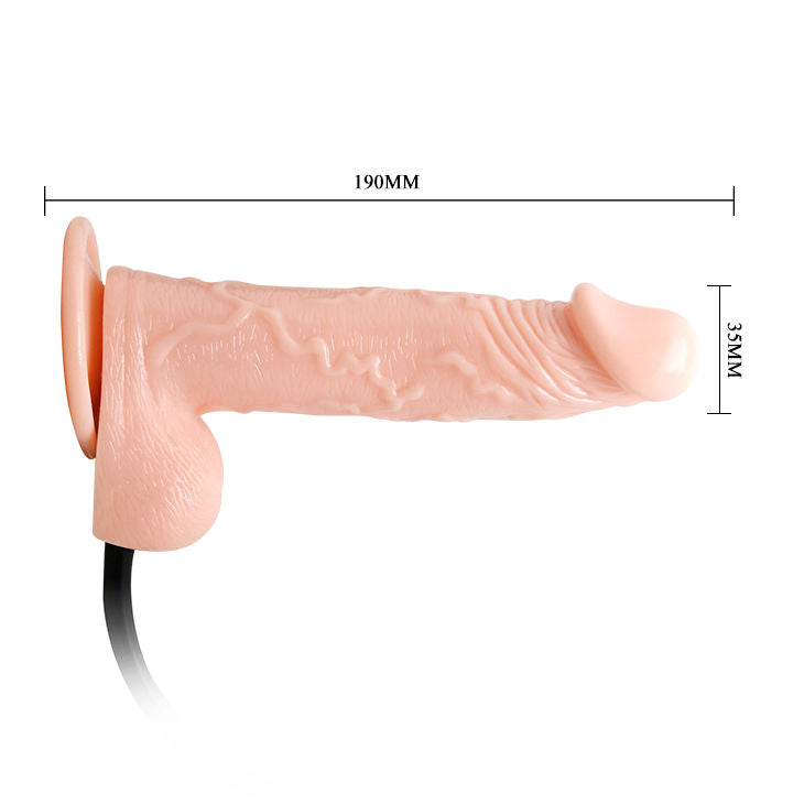 DANS - REALISTISCHE TRILLENDE EN OPBLAASBARE DILDO