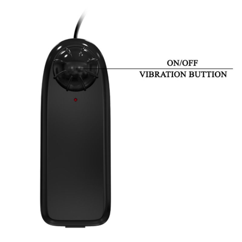 DANCE - REALISTISCHE TRILLENDE EN OPBLAASBARE DILDO 18,8 CM