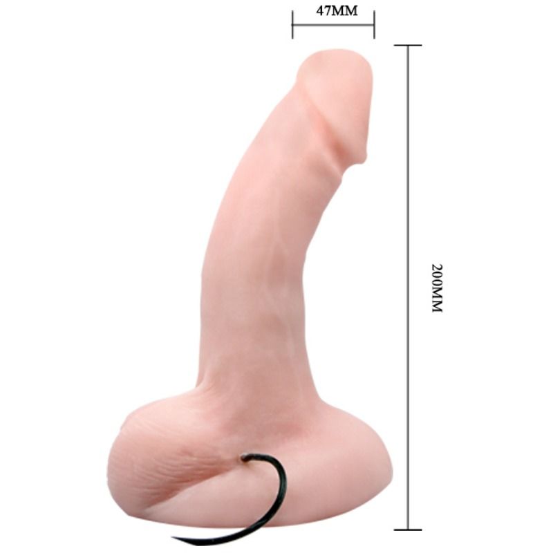 DANS - WILLEKEURIGE DILDO VIBRATIE- EN ROTATIEFUNCTIE