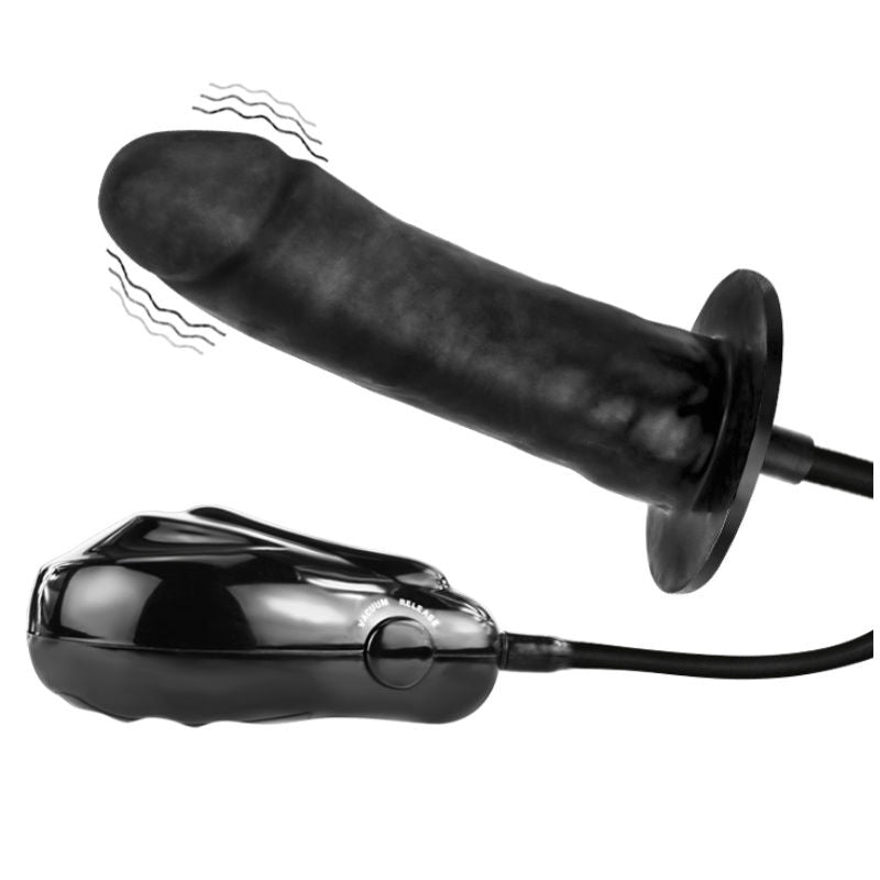 DANCE - BIGGER JOY OPBLAASBARE VIBRERENDE DILDO 16 CM
