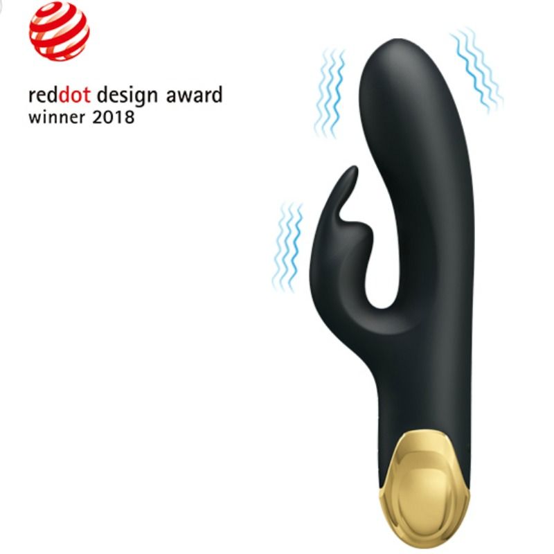 PRETTY LOVE - SLIMME VIBRATOR VOOR DUBBELE PLEZIER