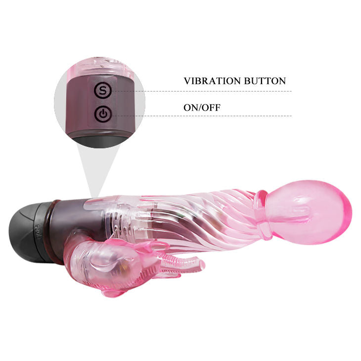 DANS - GEEF JE EEN SOORT LIEFDE VIBRATOR MET ROZE KONIJN 10 MODI