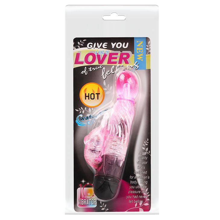 DANS - GEEF JE EEN SOORT LIEFDE VIBRATOR MET ROZE KONIJN 10 MODI