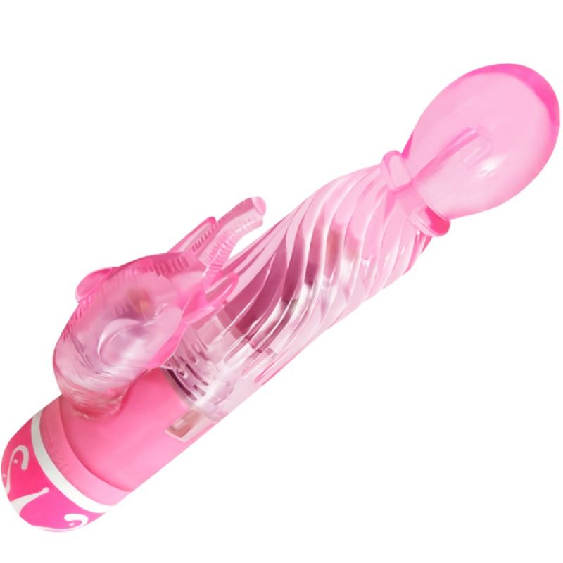 DANCE - MEERSNELHEDEN VIBRATOR MET ROZE STIMULATOR