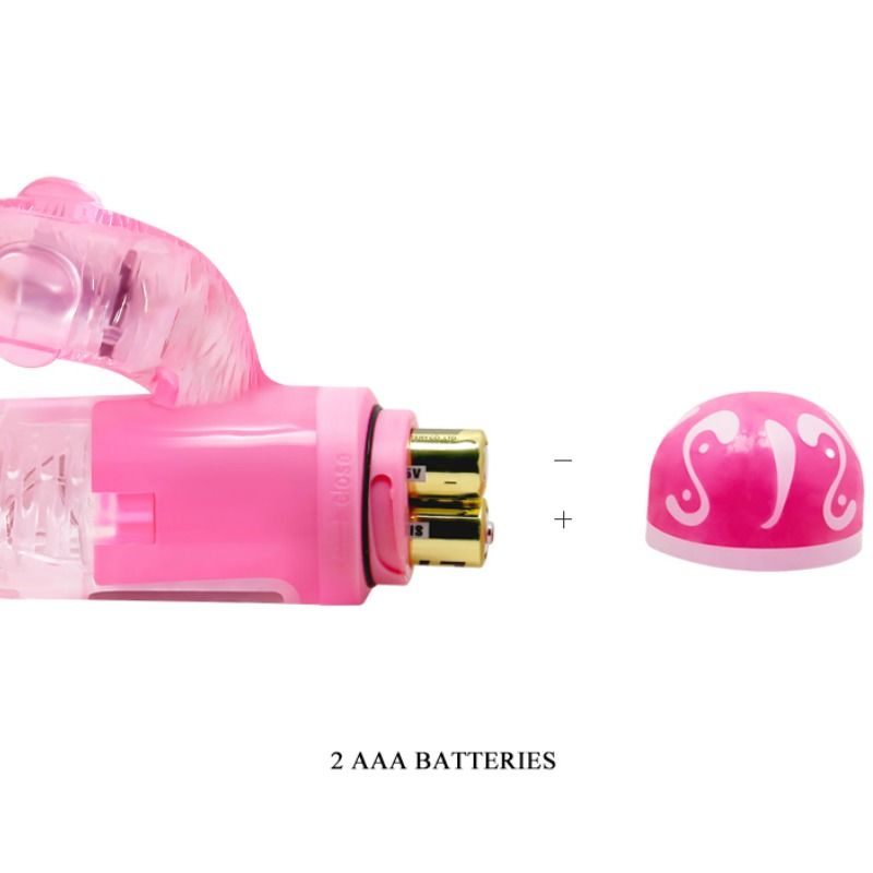 DANCE - MEERSNELHEDEN VIBRATOR MET ROZE STIMULATOR